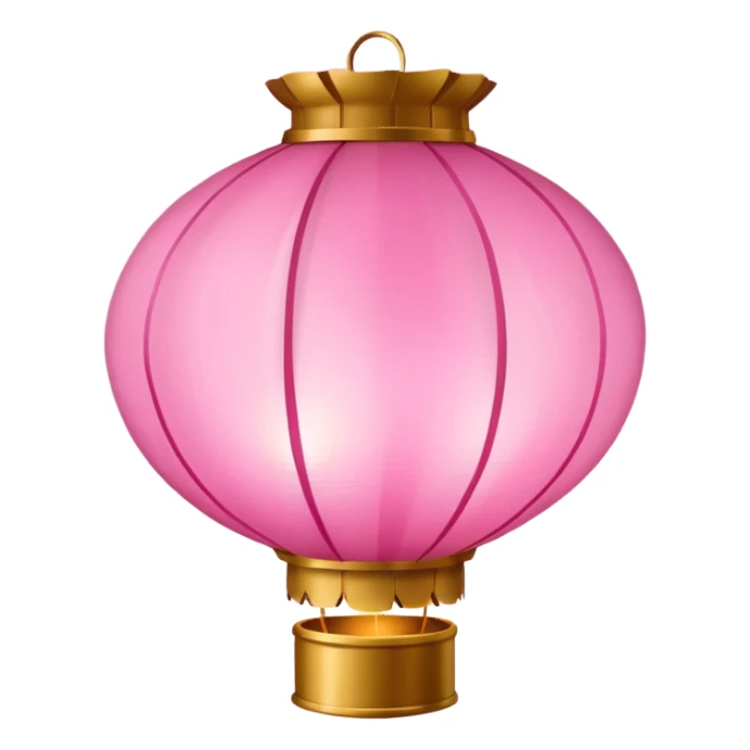 pink chinese lantern sticker
