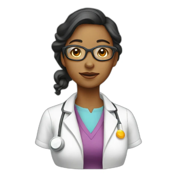 female chemist sticker