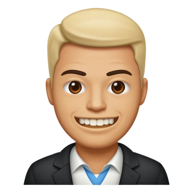 Dental thug boss sticker