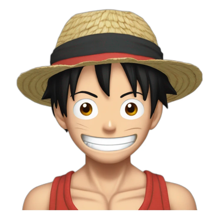 Monkey d luffy realist sticker