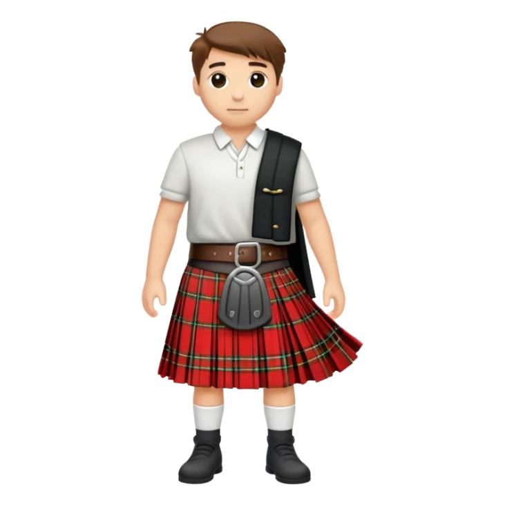 a kilt  sticker