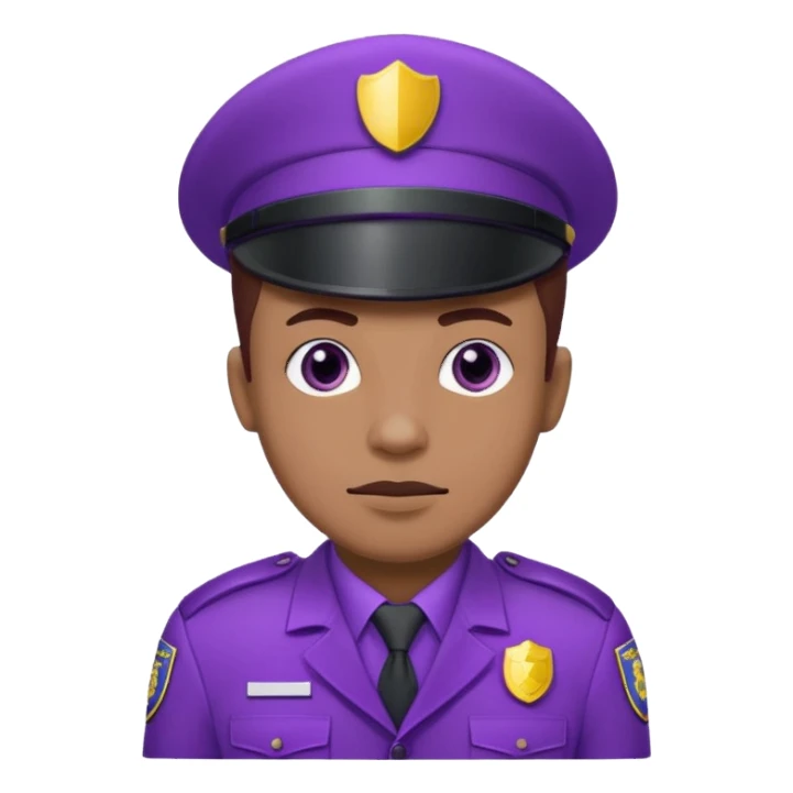 Purple guy from fnaf sticker