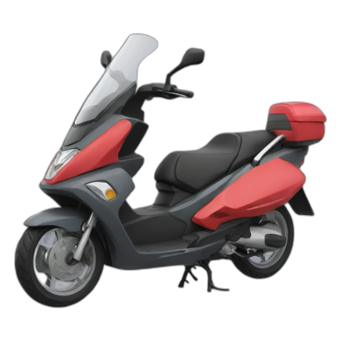 anime-moped-side-view sticker