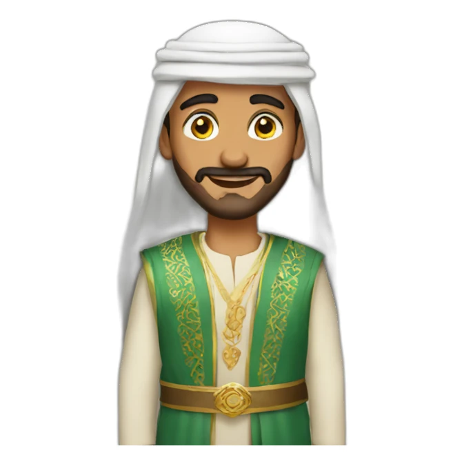 arab prince sticker