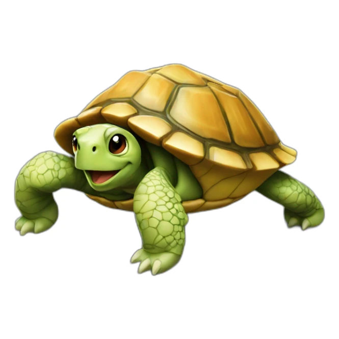 Loot de sur une tortue sticker