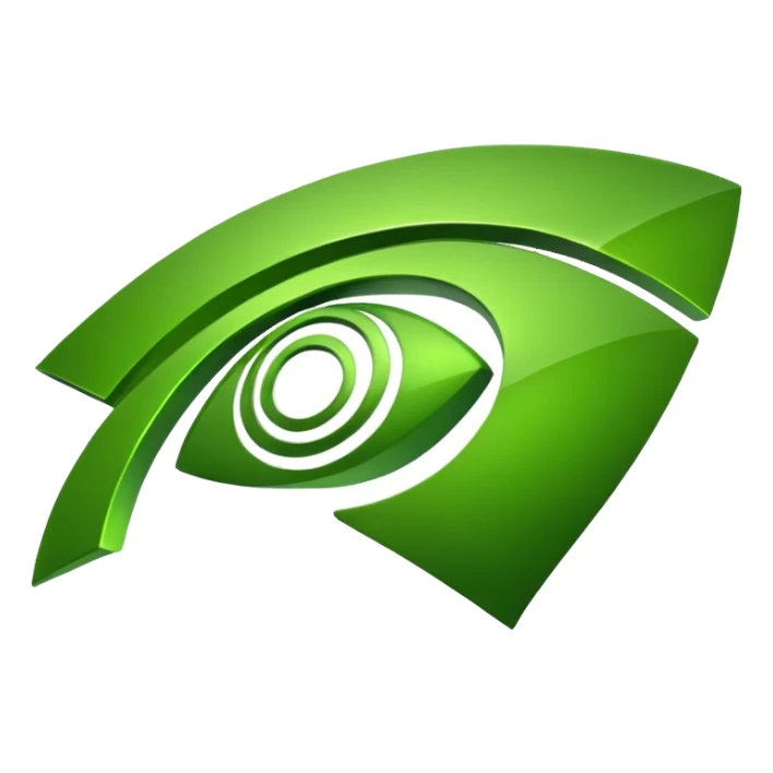 nvidia corporation logo sticker