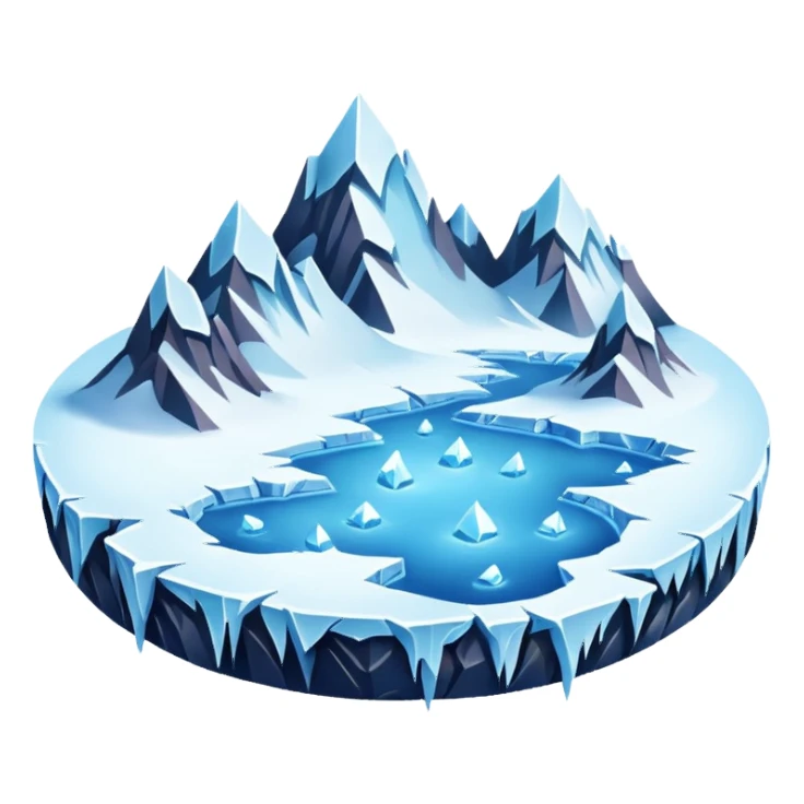 frozen land sticker