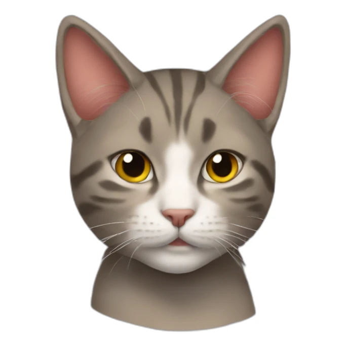 sexy cat ears sticker