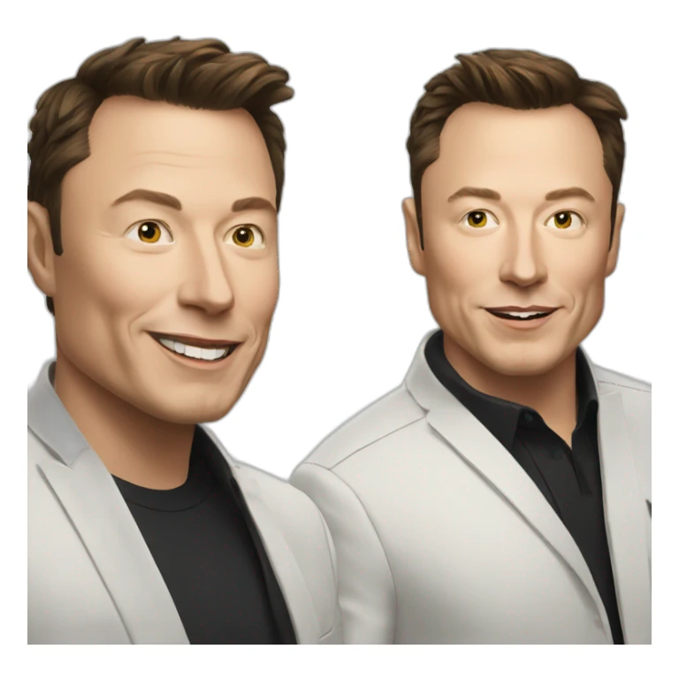 Lambo avec elon musk sticker