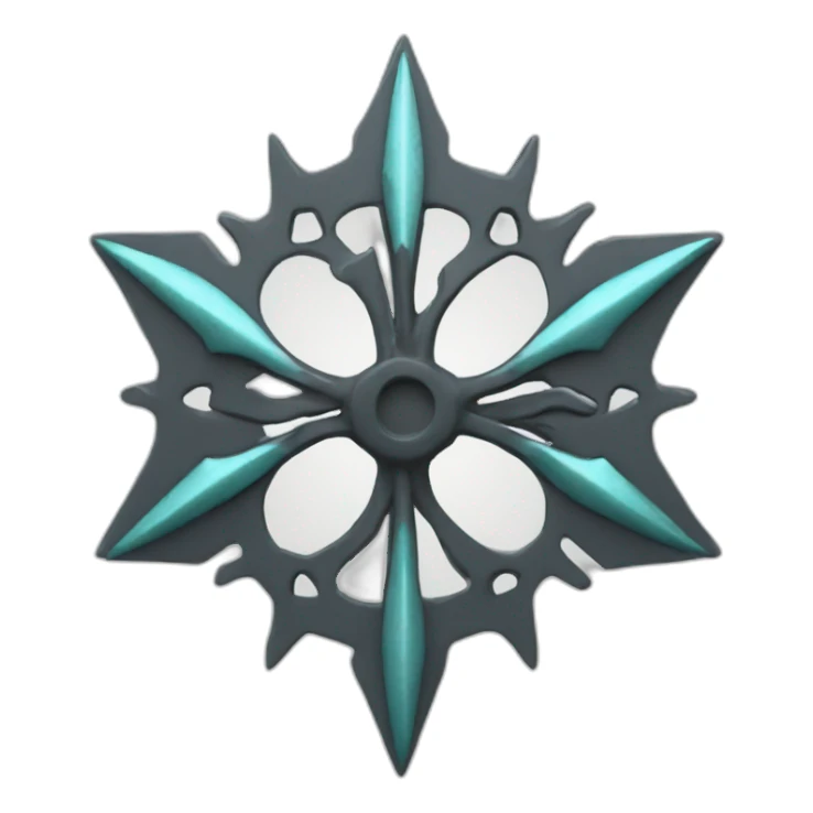 Turkic shuriken sticker
