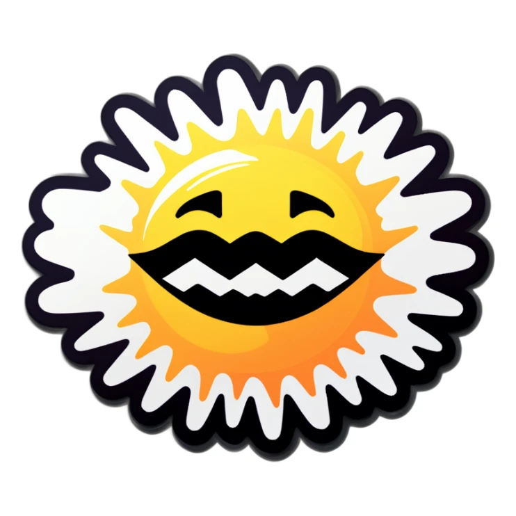 good morning sticker
