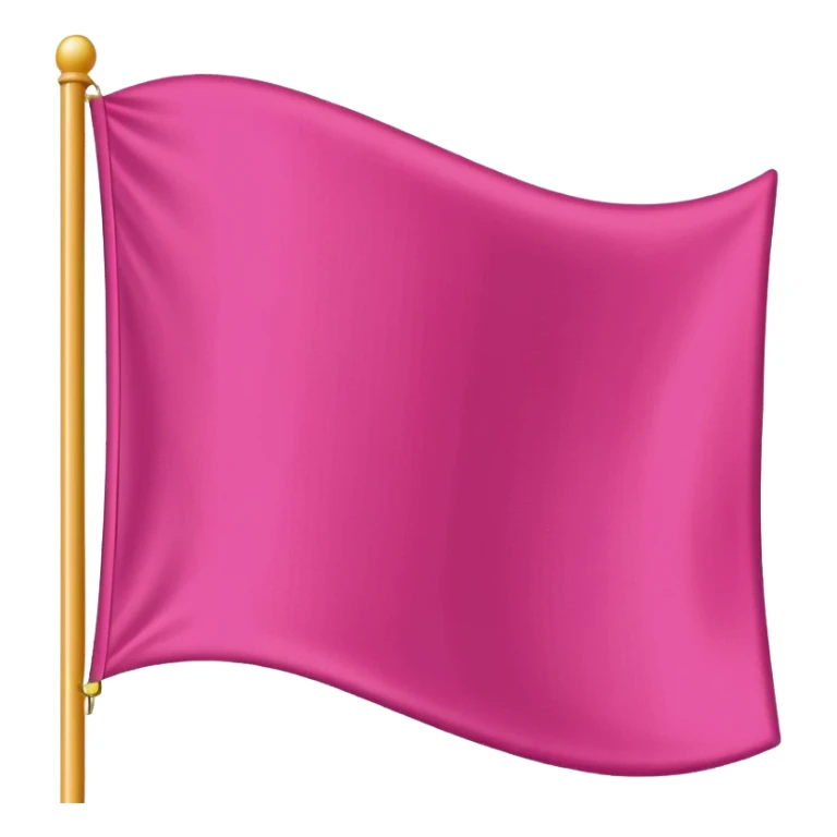 Pink flag sticker