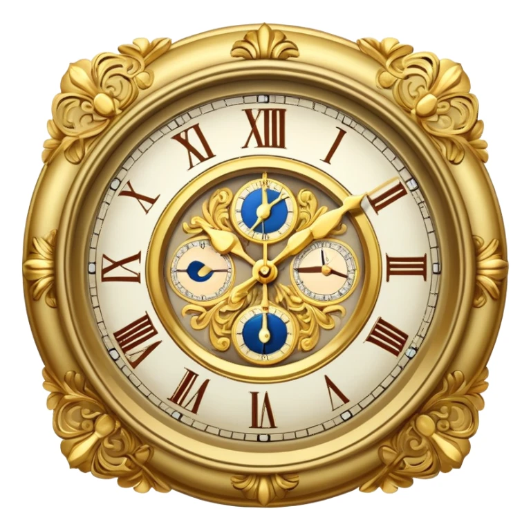 4 o’clock  sticker