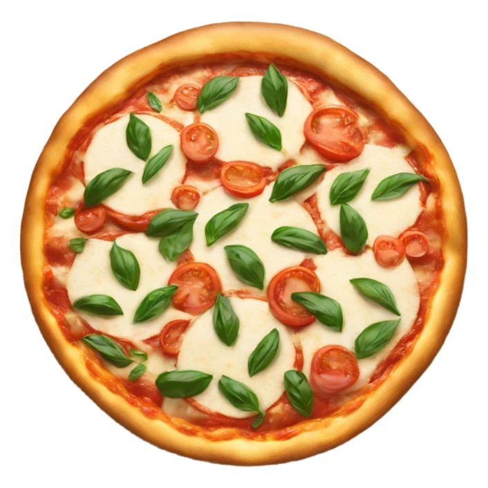 Margherita pizza sticker