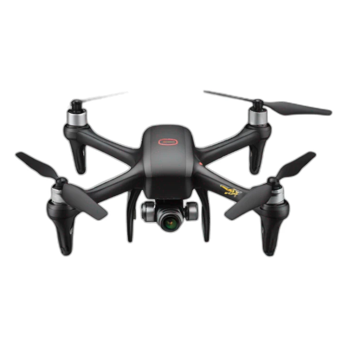 Quad copter is in Israel sticker