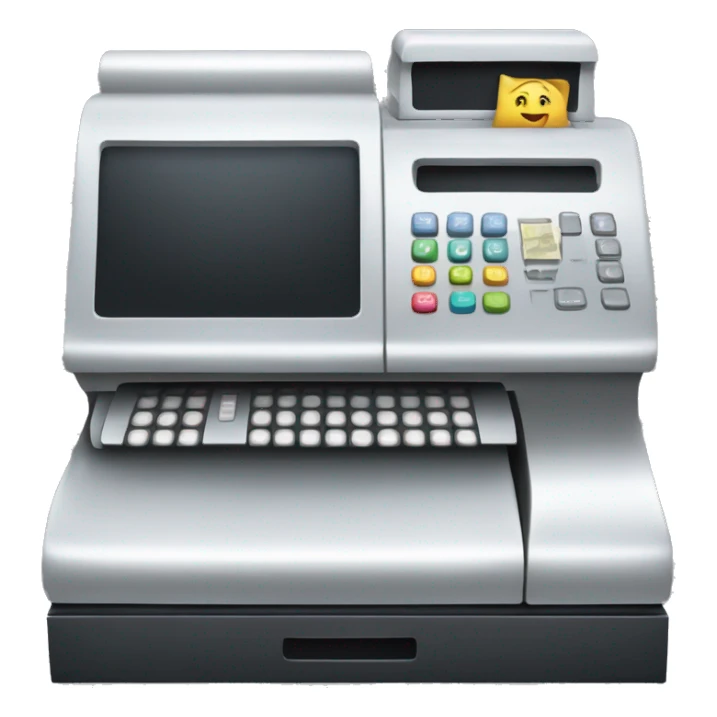 cash register sticker