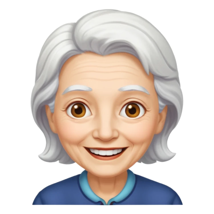 old lady retire sticker