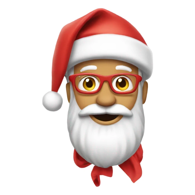 Summer Santa  sticker