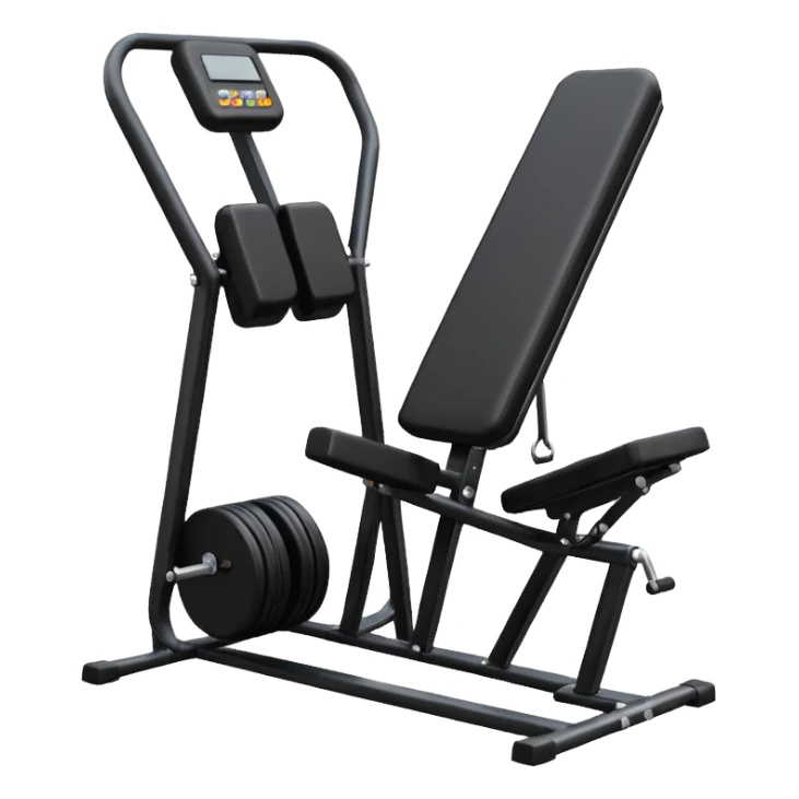 leg extension machine, like that in the picture sticker