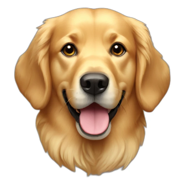 Golden-retriver sticker