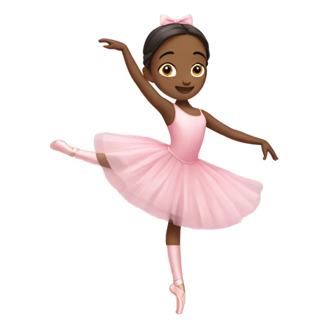 Girl ballet, pink, sweet  sticker