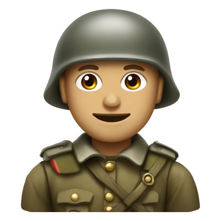 Polish soldier sticker
