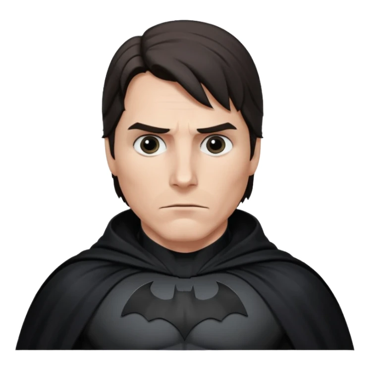 christian bale batman sticker
