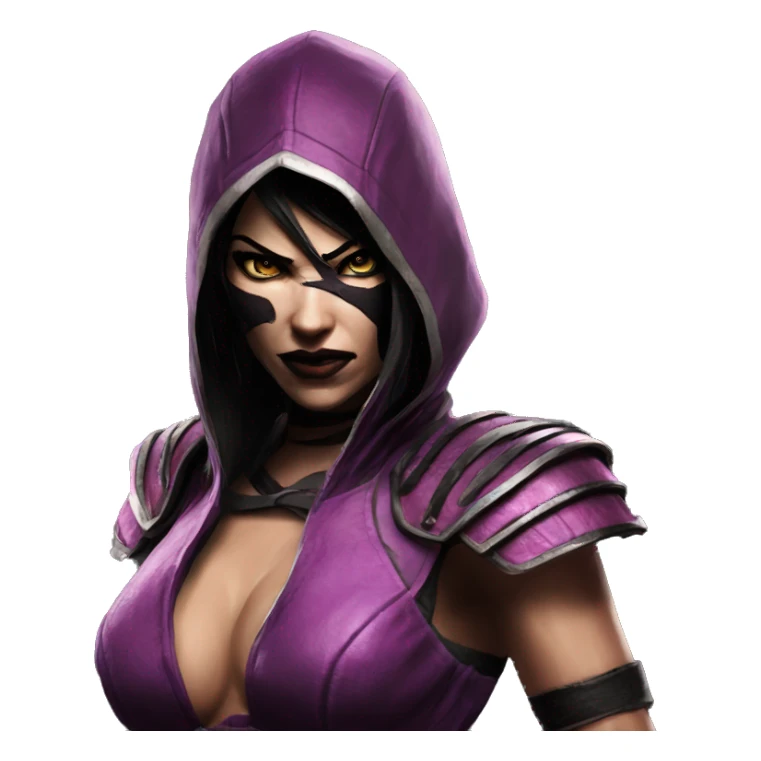 Scared Mileena Mortal Kombat X sticker
