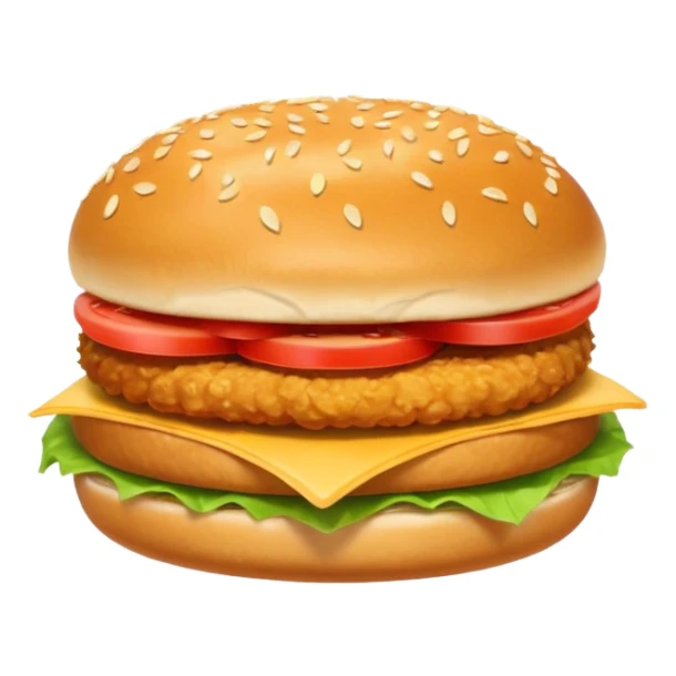 chicken sandwich sticker