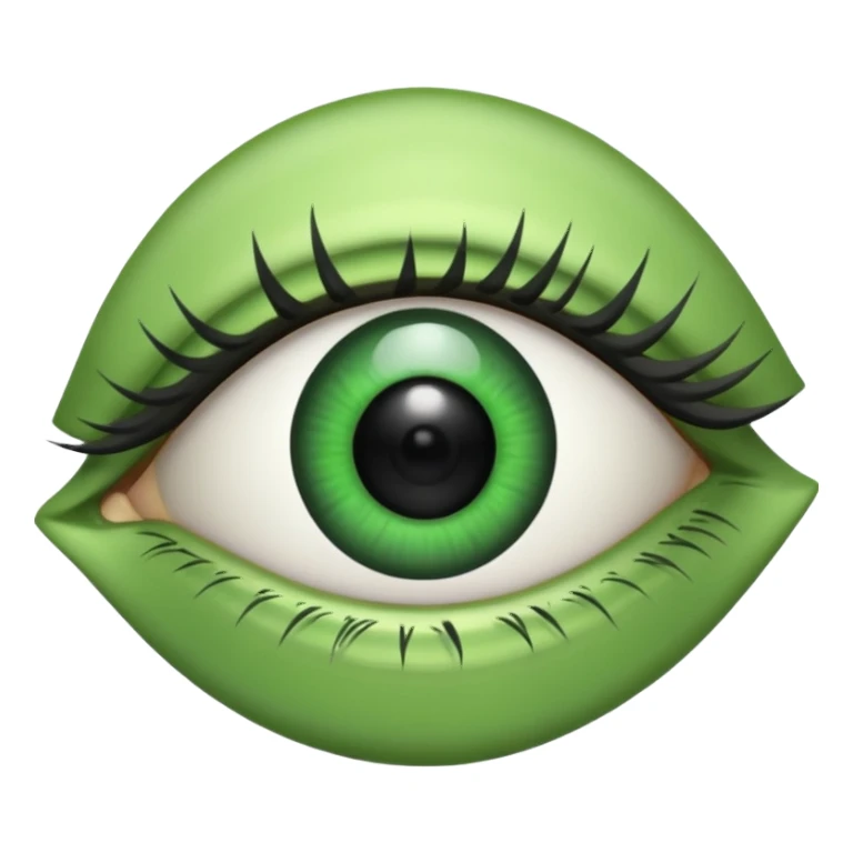 open eye with a check mark sticker