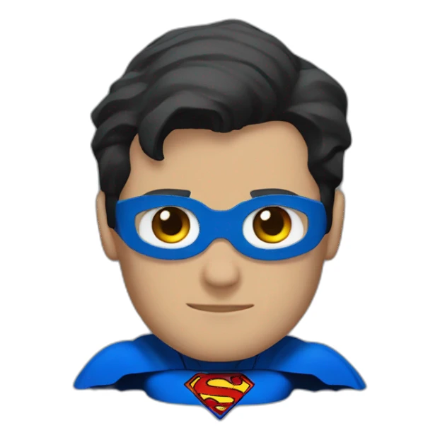 Superman Sombrio sticker