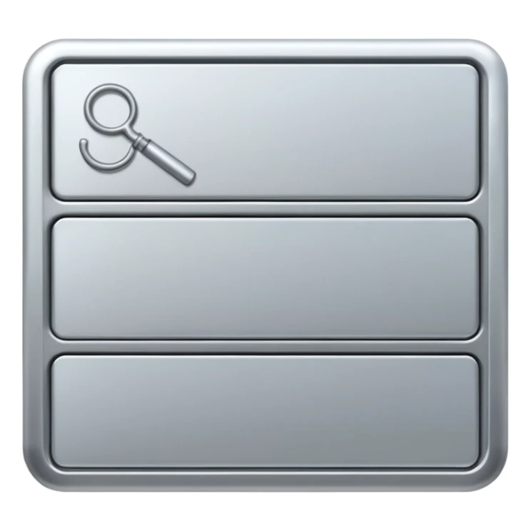 a search bar on a keyboard sticker