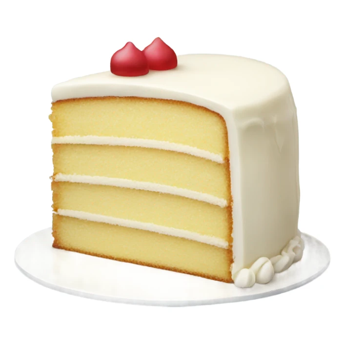 vanilla cake sticker