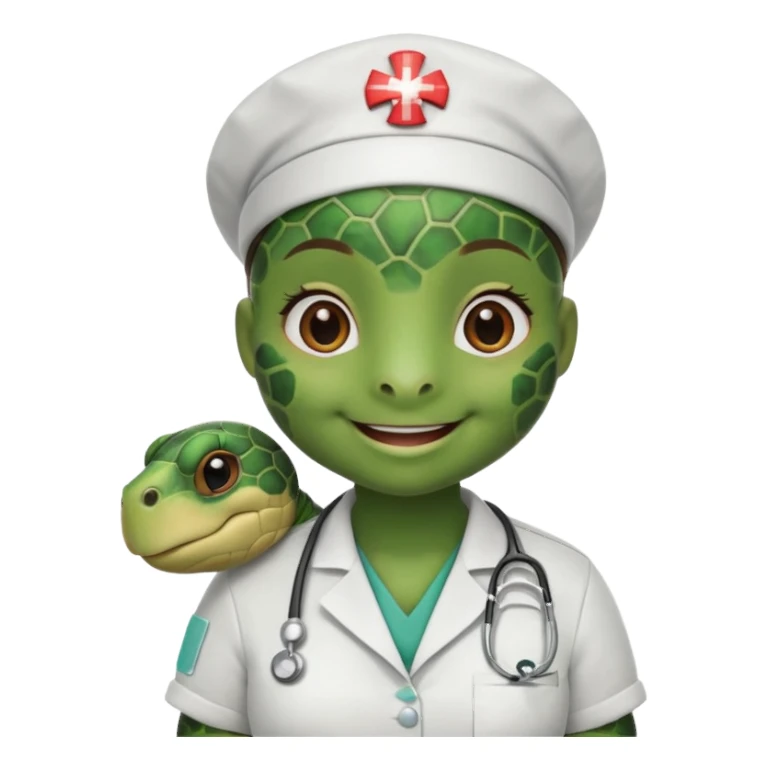 Turtle in nurse uniform

















 sticker