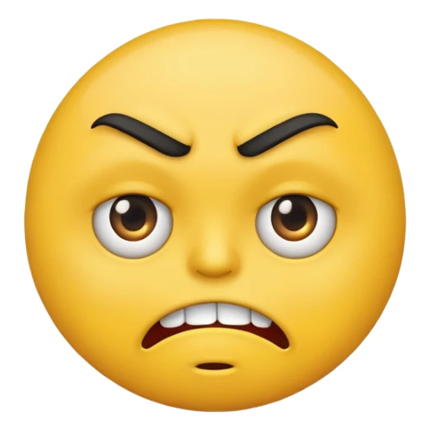 Disgust emoji sticker