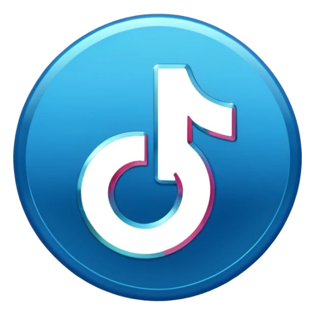 Verificado de tik tok sticker