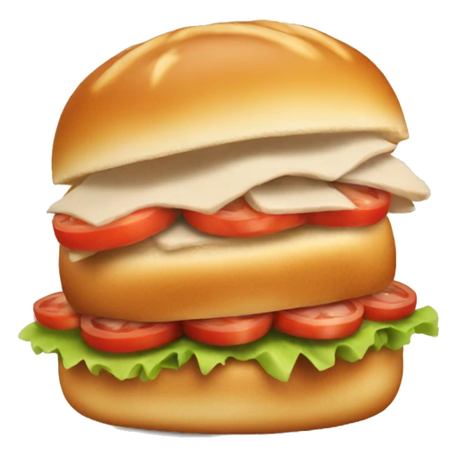 grilled chicken sandwich sticker