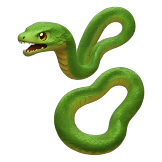 Serpent chat sticker