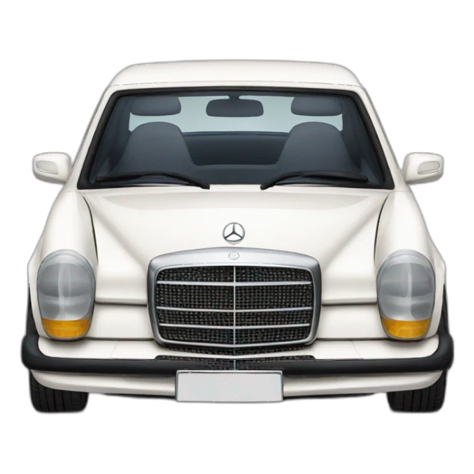 mercedes car sticker