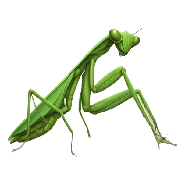 praying mantis sticker