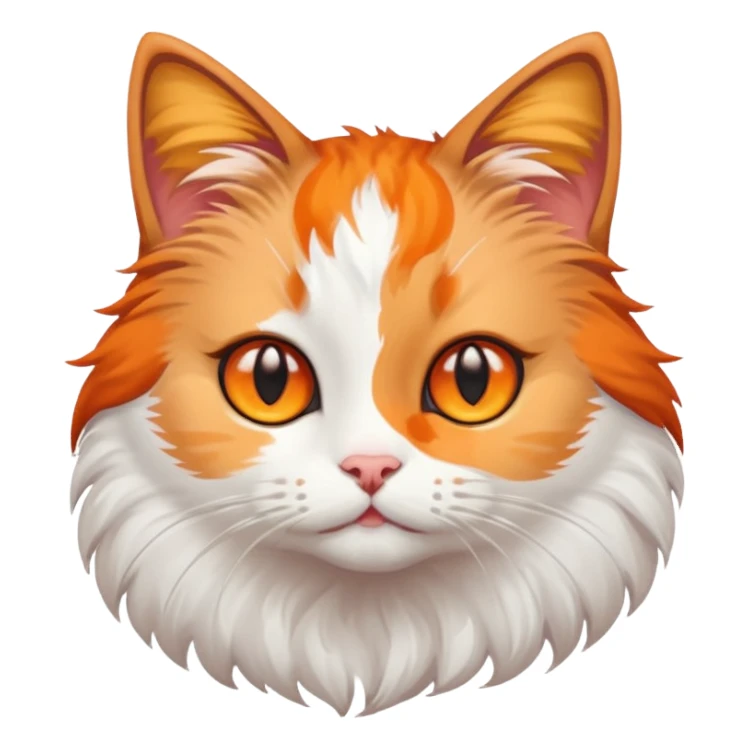 Cat with star eyes sticker