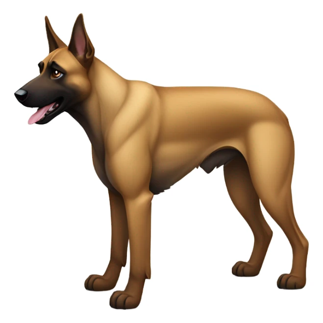 Malinois fury sticker