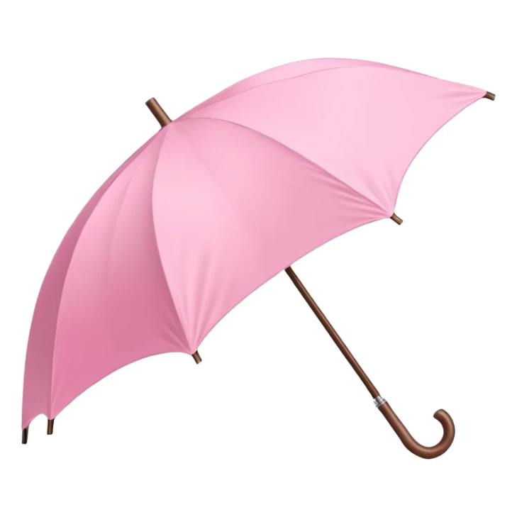 Pastel Pink Umbrella  sticker