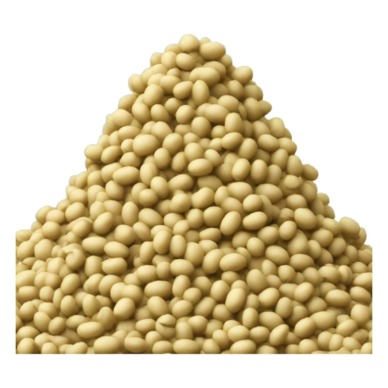 pile of soybean sticker
