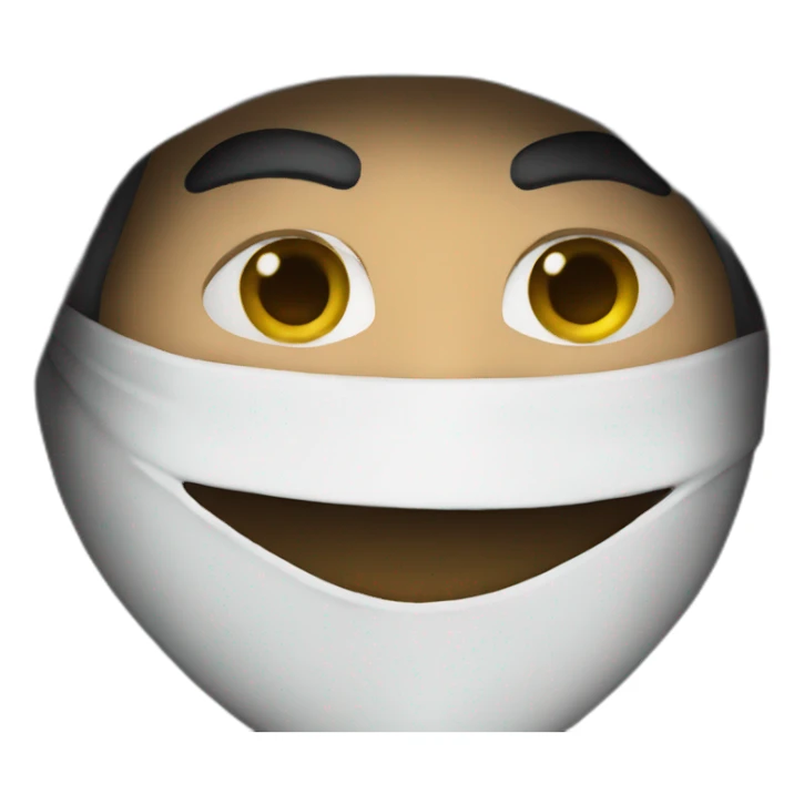 assassin with a mask sticker