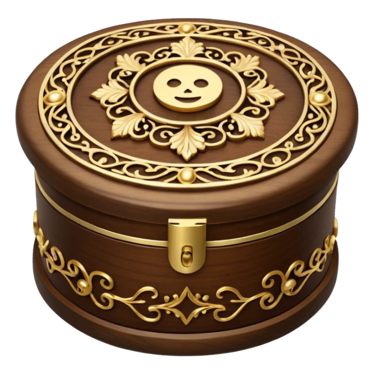 music boxes round shapes sticker