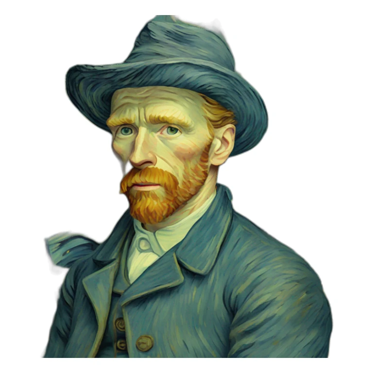 vincent van gogh sticker