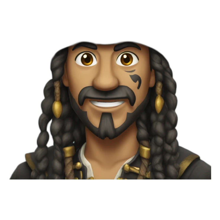 Piratas del caribe sticker