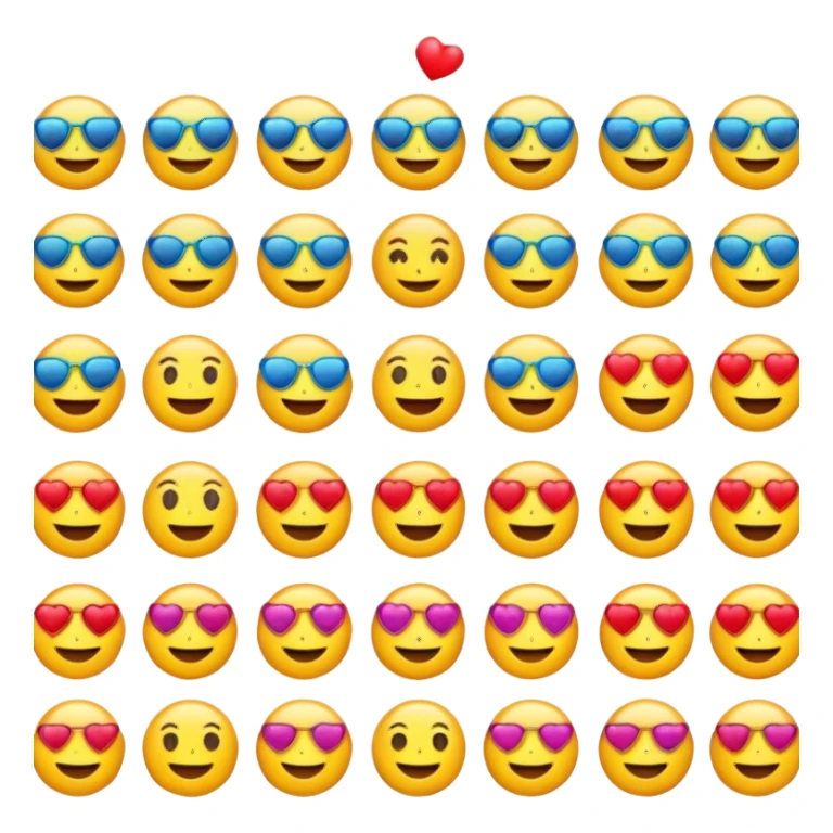 Emojis iphone aestethic sticker