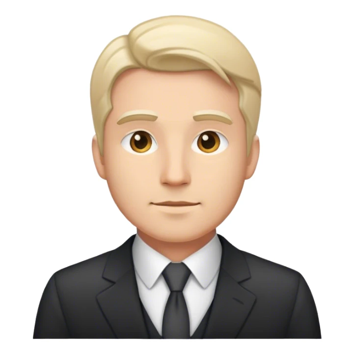 male architect in suit sticker